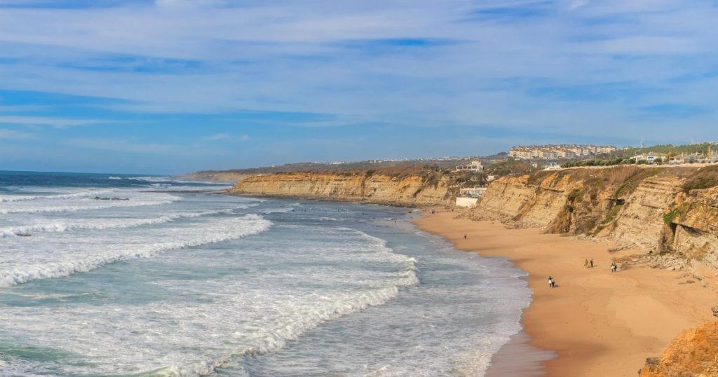 Atlantic coast of Ericeira, Portugal. 